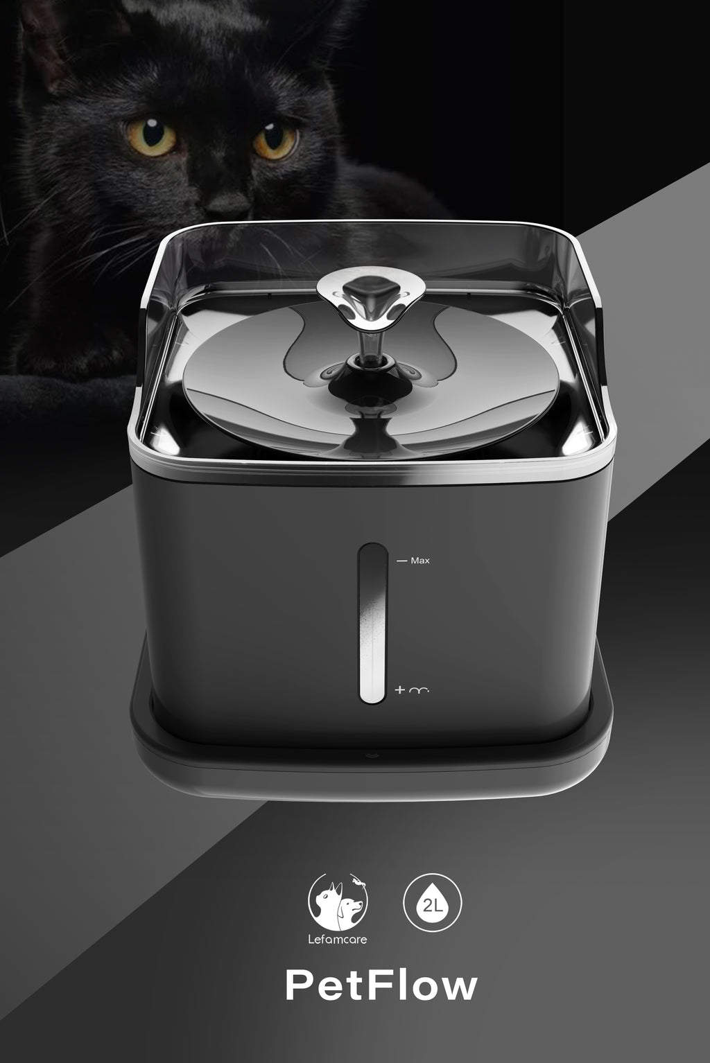 The Urban Flow – Wireless Smart Pet Water Fountain (2L)