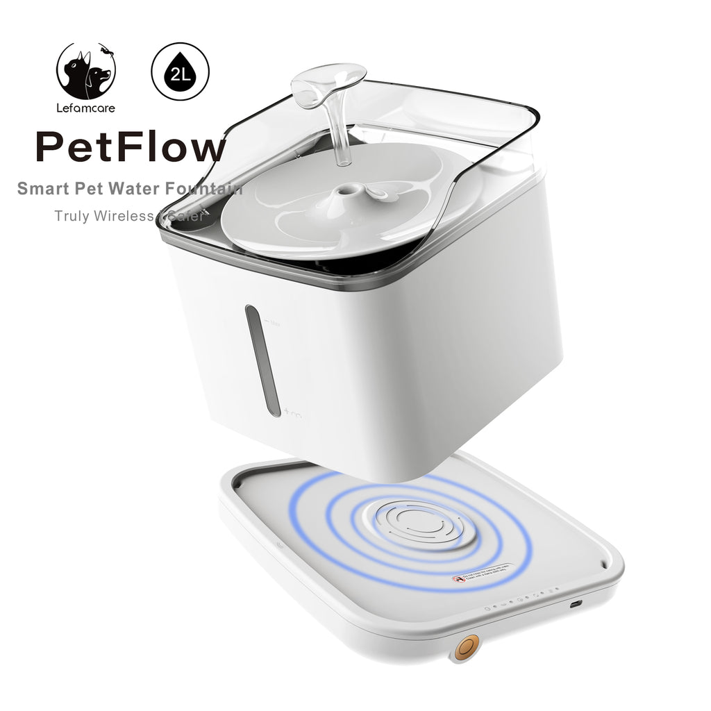The Urban Flow – Wireless Smart Pet Water Fountain (2L)